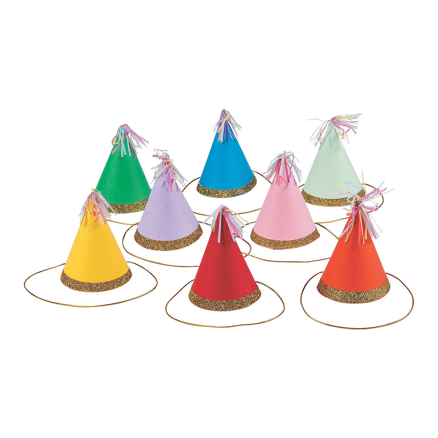 Birthday Crowns Party Hats for Kids Classroom School VBS Party Supplies By JTIEO Pack of 35