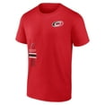 thumbnail image 2 of Men's Fanatics Red Carolina Hurricanes Represent T-Shirt, 2 of 3