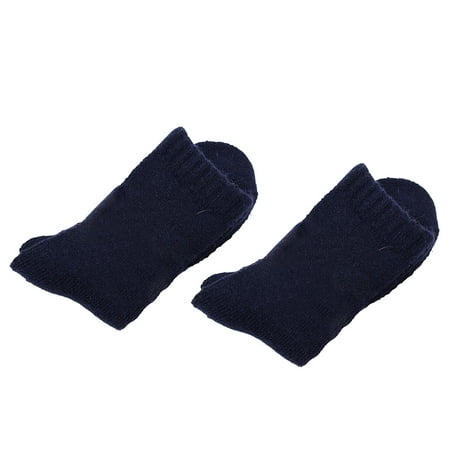 

Kripyery 3 Pair Men Women Winter Warm Socks Thermal Knit Wool Boot Socks Elastic Fleece Lining