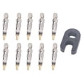 thumbnail image 3 of Almencla Kit de Noyau de Valve Presta Générique Remplacement de Vélo Outil de Réparation de Pneu Professionnel 10 Pcs, 3 of 8