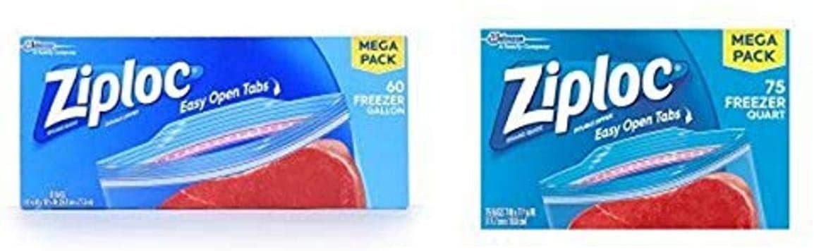 2 gallon ziploc bags home depot