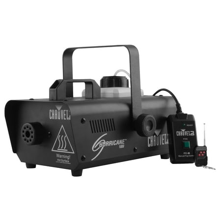 1000 Fog Machine - CHAUVET DJ Hurricane 1000 Pro Fog/Smoke Machine w/Wired & Wireless Remote H1000