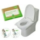 thumbnail image 5 of 100 unidades de fundas desechables para asientos de inodoro, papel higiénico desechable para inodoros, productos sanitarios para el baño, 5 of 6