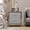 Gray, variant on Cterwk MDF Nightstand with 2 Drawers, Modern Bedside Table for Bedroom, Living Room, White