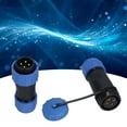 thumbnail image 4 of Aviation Plug, Pure Copper Gold Plated Welding Free Installation Cable Connectors  For Instruments For Communication Equipment For Computers 2 Core,3 Core,4 Core,5 Core, 4 of 8