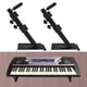 thumbnail image 5 of Soporte para teclado electrónico, soporte para teclado de piano, metal, fácil instalación, resistente, universal, gancho Guzheng, brazos telescópicos Estilo A, 5 of 10