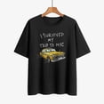 thumbnail image 7 of Funny Tshirt Men Women I Survived My Trip To NYC Print Tops Casual Streetwear Unisex Fashion T Shirt Tom Holland Same Style Tees, 7 of 7