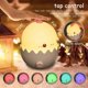 thumbnail image 2 of Kids LED Night Light, Night Light, Silicone Led Night Light Lamp with 3 Intensity 6 Colors USB Rechargeable, LED Dinosaur Egg Touch Portable Nigh, 2 of 5