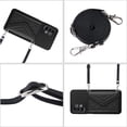 thumbnail image 2 of Allytech Galaxy A23 4G Wallet Case with Shoulder Strap, Luxury PU Leather RFID Blocking Protectve Anti-Scratch Bumper Cards Slots Magnetic Closure Phone Case Cover for Samsung Galaxy A23 4G, Black, 2 of 8