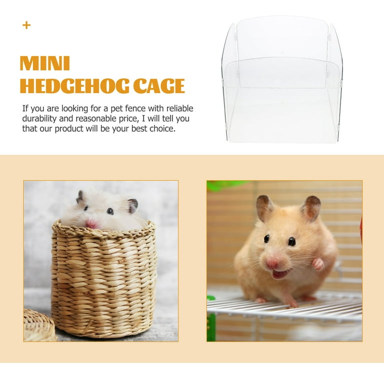 Hamster Playpen Dog Exercise Chinchilla Animal Acrylic Walmart