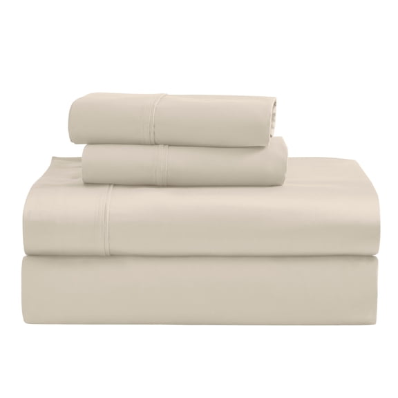 Superior Egyptian Cotton 1200 TC Eco-Friendly Sheet Set, Full, Ivory
