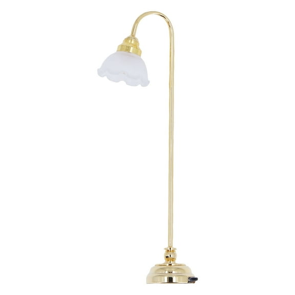 Mini Lamp for Dolls House,1/12 Scale Miniature Furniture,Miniature Dollhouse Floor Lamp 1/12 Scale Miniature Furniture for Dollhouse Accessories