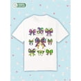 thumbnail image 1 of Mardi Gras T-Shirt With Purple, Green & Golden Bows, Teens & Adults (Ages 3-13+) - Soft Crewneck Tee For Tuesday, New Orleans Carnival Parties - Machine Washable Unisex Festival Shirt, Cultural Celeb, 1 of 6