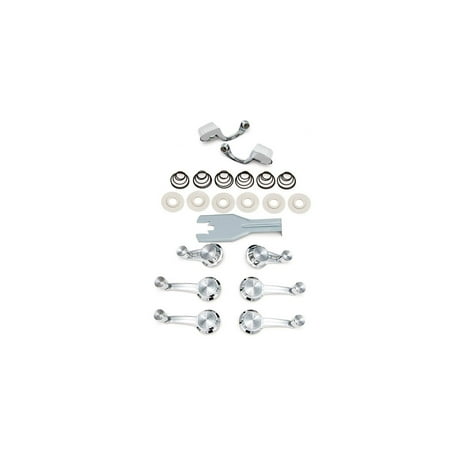 - Eckler's Premier Products 40-178293 - Chevy Impala Interior Door Window & Vent Handle Kit