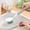 Blue, variant on Dishwashing Brush with Stiff Bristles, Built-in Spatula Scraper, Pot and Pan Cleaner for Kitchen Sink, Cookware, Utensils