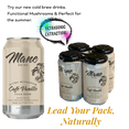 thumbnail image 6 of Mane Drink - Cafe Vanille – Vanilla and Honey Flavored Organic Ready to Drink Nitro Cold Brew Coffee with Lion's Mane - 12 fl. oz (355ml) (4 Pack), 6 of 6