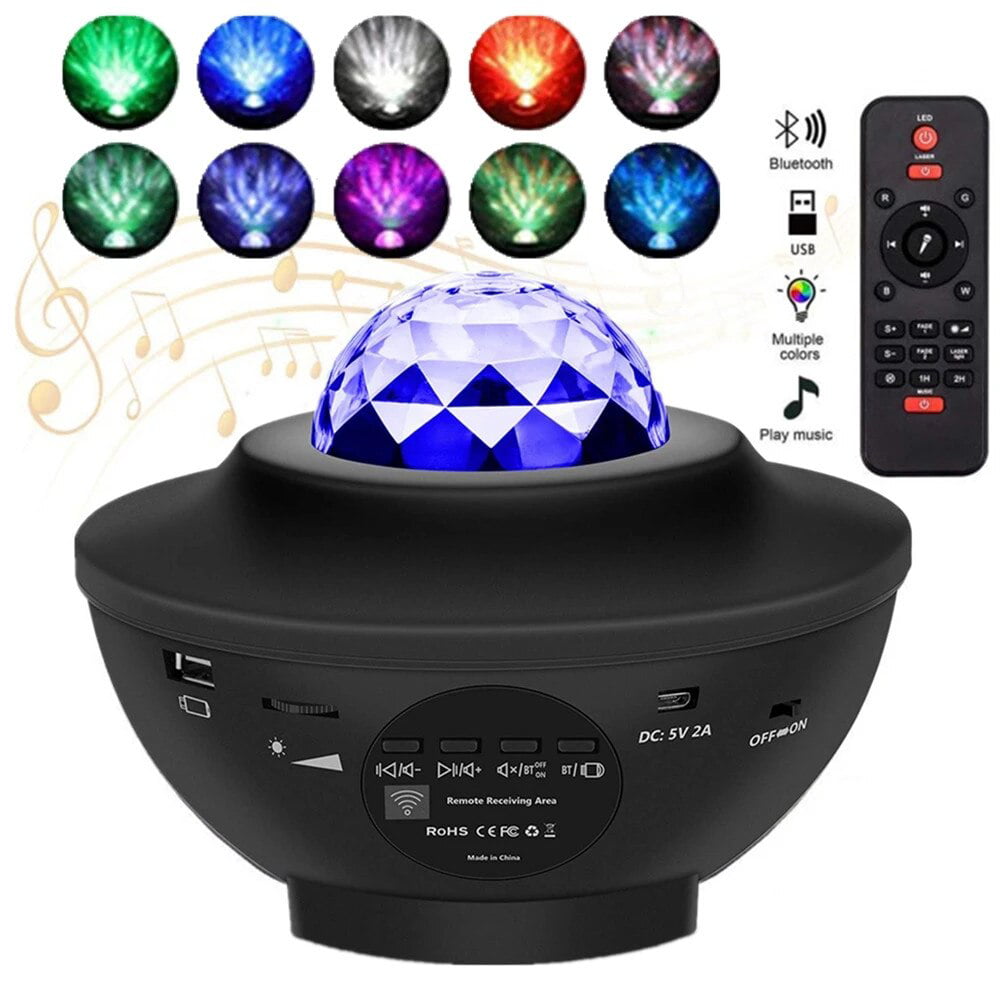 Star Projector Light, LED Night Light Galaxy Projector with Bluetooth