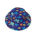 thumbnail image 3 of Husfou Baby Sun Hat, Summer Hats for Girls Boys UPF 50+ Toddler Beach Hat Kids Sun Hat for 6 months-5 years Wide Brim Children Caps Sun Protection, 3 of 7