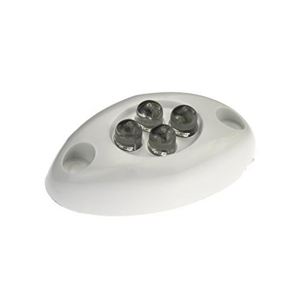 Innovative Lighting 4-White LED Lumière de Courtoisie avec Boîtier Blanc