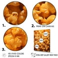 thumbnail image 3 of Designart "Chronicles Of Popcorn" Popcorn Wall Art Living Room, 3 of 7