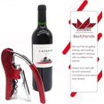 thumbnail image 3 of 2025 New Professional Zinc Alloy Power Wine Opener Octopus Premium Rabbit Lever Corkscrew With Built-in Foil, 3 of 5