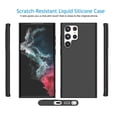 thumbnail image 4 of Tekcoo Case with Screen Protector for Galaxy S22 Ultra S22 S22+ 5G 2022, Slim Protective Hybrid Soft Silicone Hard Back Cover Anti Scratch Bumper Case Cover -Black, 4 of 10