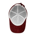 thumbnail image 7 of Hauaitttt Corduroy Baseball Cap for Men and Women Stylish Casual Sun Hat Versatile Soft Texture Sunshade Cap Cape Cod Winter Hat Low Hats Outdoor Hats Polyester Hat Gaming Hat G35 Hat Hat Storage for, 7 of 7