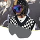 thumbnail image 3 of Eigraketly Gafas de sombrero de bicicleta de carretera para hombres y mujeres, lentes de repuesto coloridas, moldeadas integralmente, desmontables, Bicicletas eléctricas gris negro Eigraketly OD027270-02, 3 of 6