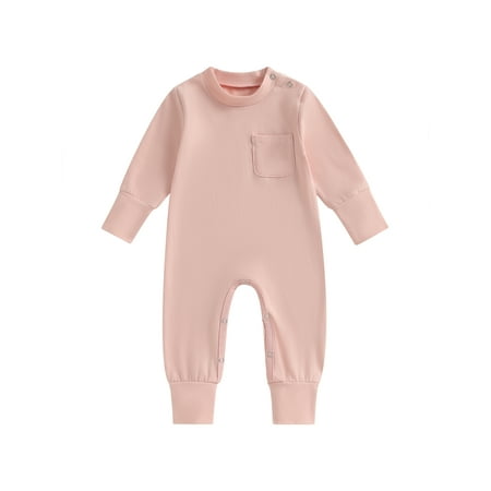 

Bagilaanoe Newborn Baby Girl Boy Casual Jumpsuit Print Long Sleeve Bodysuit 3M 6M 12M 18M Infant Casual One Piece Romper