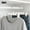 White, variant on PONPRNGY Pants Hangers with Clips 5 Pack, Non-Slip Skirt Hangers for Women, Upgraded Heavy Duty Plastic Clip Hanger for Pants, Trousers, Jeans, 11" Short Hanger