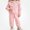 Pink, variant on DJDLJWCJ Girls 2 Piece Outfit Set Cute Long Sleeve Hoodie Jacket and Solid Color Jogger Sweatpants Set Pink Size 3T