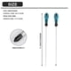 thumbnail image 4 of 2 Packs 12 Inches Long Slotted and Screwdriver Flat Blade Screwdriver Magnetic Screwdriver with Rubber Handle, 4 of 5