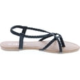 thumbnail image 6 of ANNA Women's Razzi-11 Braided Strappy Flat Y-Strap Flip Flop Sandal, 6 of 7