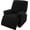 Black, variant on XUELC Stretch Recliner Chair Covers 3-Piece Set, Elastic Slipcover for Reclining Sofa
