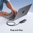 thumbnail image 4 of Concentrador USB UGREEN 4 puertos USB‑A 3.0 61 cm ultra‑delgado, 4 of 8
