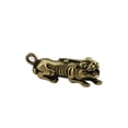 thumbnail image 5 of Chinese Style Brass Pixiu Keychain Retro Handmade Lucky Amulet Small Car Pendant Ornament for Men Bag Wallet Decoration, 5 of 6