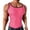 #0382-Pink, variant on Men's Mesh Dot Pattern Sleeveless Athletic Tank Top Purple M Gift