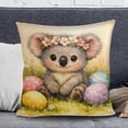 thumbnail image 4 of Easter Pillow Covers for Decorative Throw Pillows for Men Women 18X18 Inch Blank White Polyester Pillowcase for Drawing, 4 of 5
