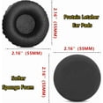 thumbnail image 5 of RHEA- Ear Pads Foam Compatible With Vxi Blueparrott B250-Xt Plus B250Xt B150 Headset, 5 of 6