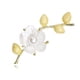 thumbnail image 1 of 1 Uds. Broche de flor de ciruelo, ramillete de perlas creativo vintage, pequeñas flores frescas de verano, cárdigan antiligero para mujer, accesorios de botón, alfileres, 1 of 4