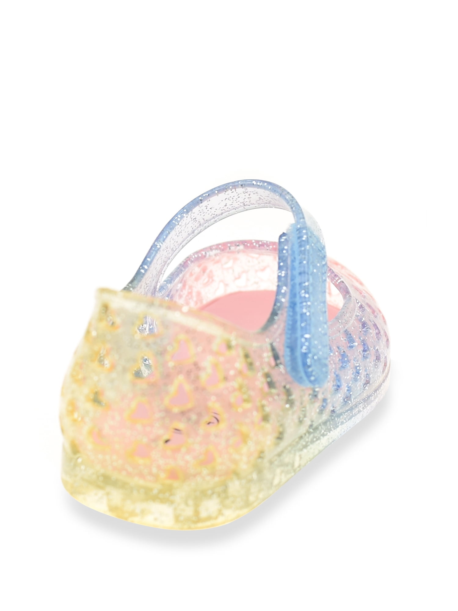 Wonder Nation Baby and Toddler Girls Mary Jane Jelly Shoes