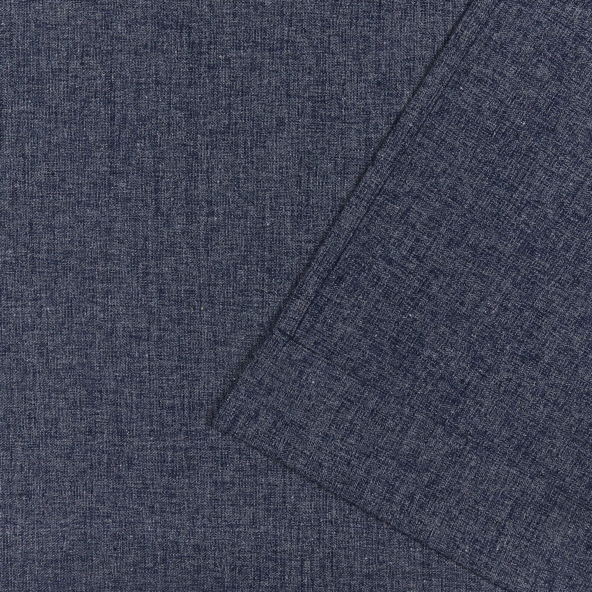 Nicole Miller New York Peterson Cotton Blend Tuxedo Tab Top Light Filtering Curtain Panels, 54"x 96", Indigo, Set of 2