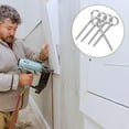 thumbnail image 1 of TABLZONE 5pcs Self Tapping Eye Bolts For Heavy Duty Wall Hooks For Home Use Installation, 1 of 6
