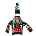thumbnail image 1 of Nestingho 1Jgo Ropa Decorativa Para Botella De Vino Color Verde Para Fiestas Navideñas, 1 of 8