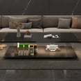 thumbnail image 3 of Mesa de centro de diseño acrílico de estilo moderno, Mesa de centro pequeña minimalista, decoración para sala de estar, Mesa Posta, muebles de entrada, 3 of 4