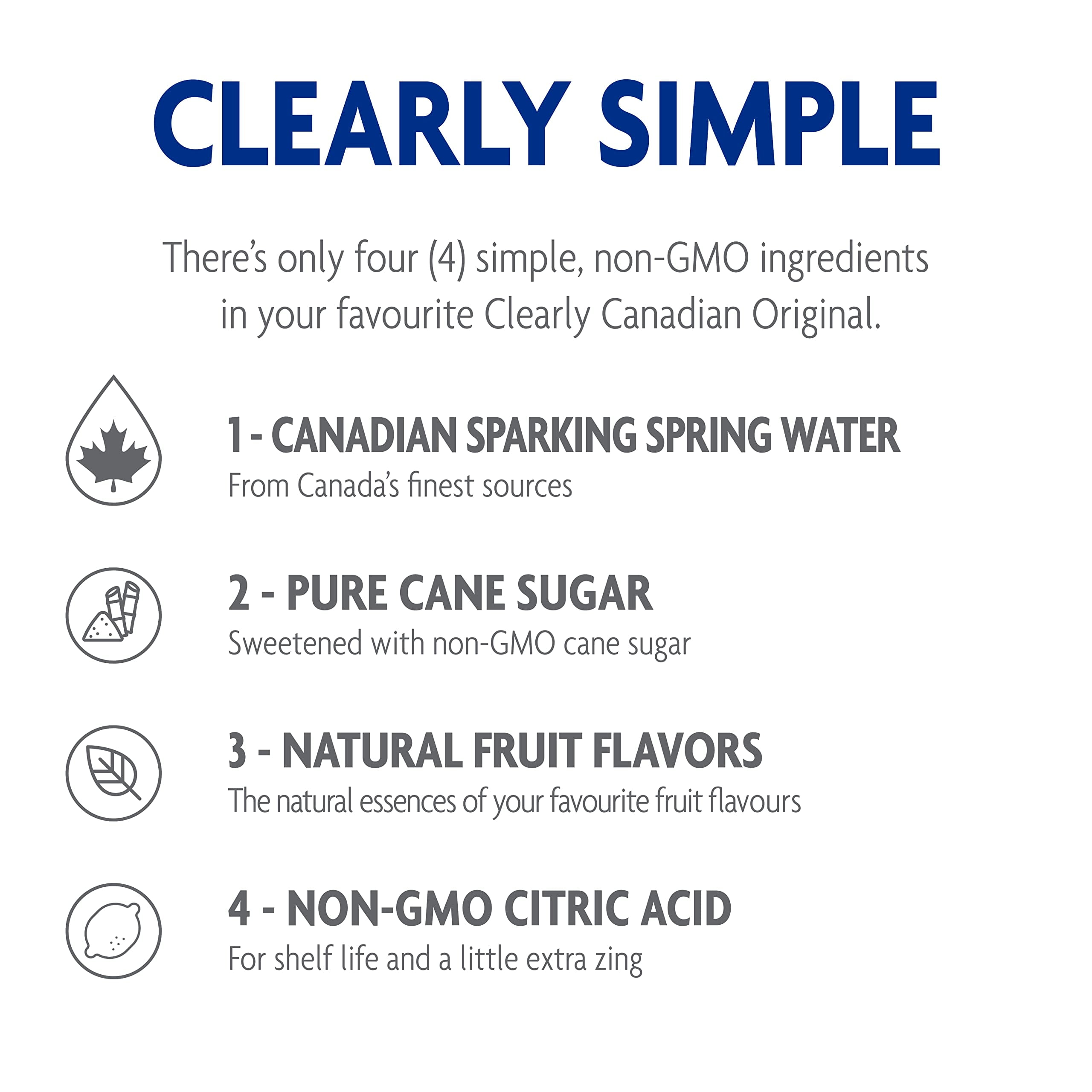 (Pack of 12) Clearly Canadian Summer Strawberry Sparkling Water Beverage, 11 fl oz