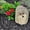 12"H Natural Stone, variant on Stone Age Creations 6" Boulder Standing Hedgehog