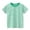 Green, variant on YunPes Short Sleeve Stripe T-Shirt for Kids Girls Boys Cotton Lightweight Soft Crewneck Tee Classic Preppy School Clothes