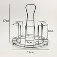 thumbnail image 4 of SPRING PARK Coffee Mug Holder, Stainless Steel Coffee Cup Holder Easy to Hang Beautiful Decoration Mug Rack Hooks, 4 of 6