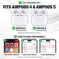 thumbnail image 2 of Entronix Silicone Case for AirPods 5 / 4, Slim Protective Cover with Carabiner, Hot Pink, 2 of 6